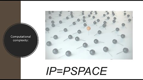 prove IP=PSPACE (2) Prove TQBF is in PSPACE