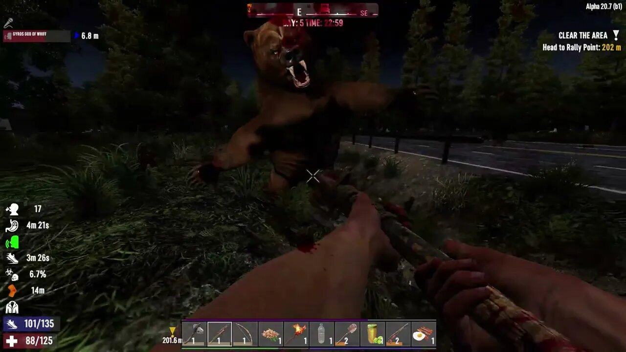 7 Days To Die - CO-OP Multiplayer Gameplay - EP 3 - Bears