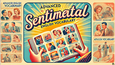 Vocabulary and Pronunciation "SENTIMENTAL" Advanced English