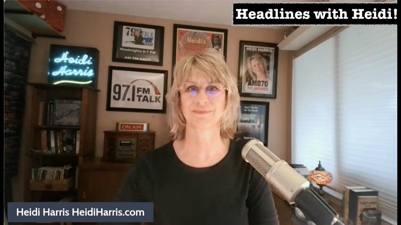 Headlines With Heidi! Don't let THEM put a wedge between us. That gives them more power!