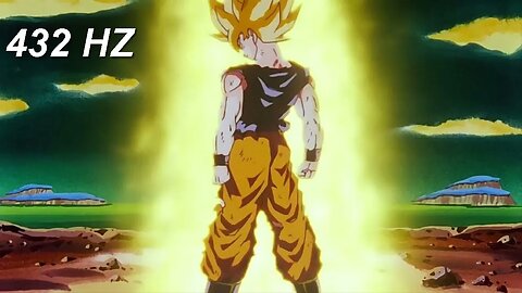 Super Saiyan Aura Sound Effect With Aura Burst sound Extended 10 minutes 432HZ