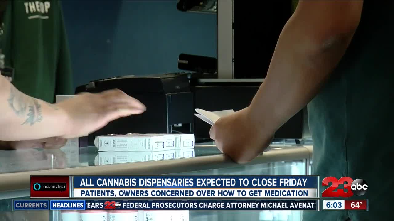 Patients, distributors worry about access to medicine as cannabis dispensaries set to close Friday