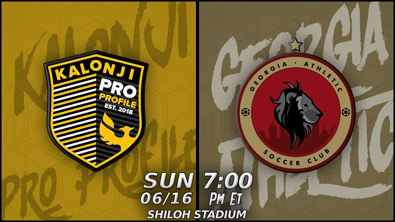 Kalonji Pro-Profile v. Georgia Athletic SC | UPSL GA Conf. Premier Division Playoffs | June 15, 2024