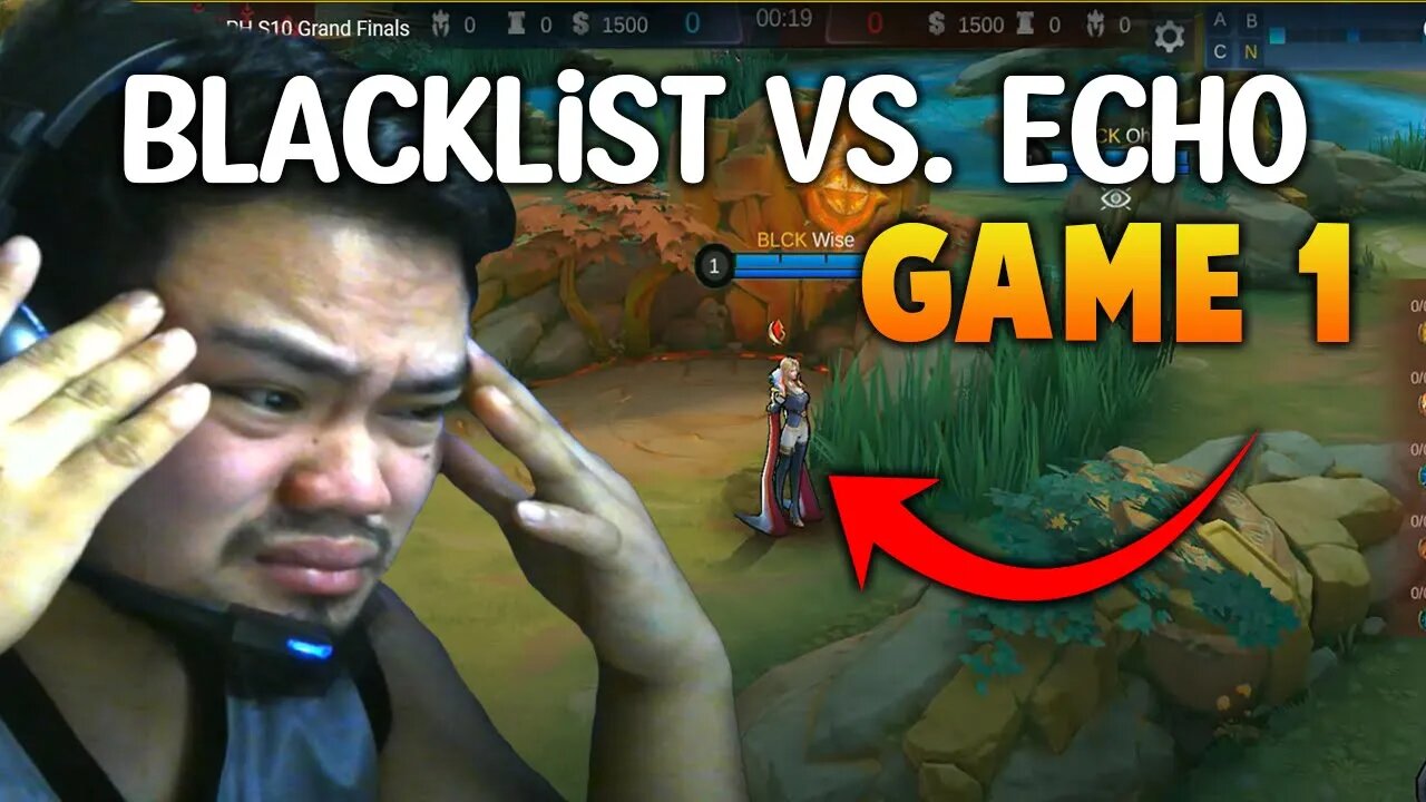 Valentina Jungler? 😲😮😲 BLCK did it again | Reacting to MPL PH GRAND FINALS - BLCK vs. ECHO Game 1