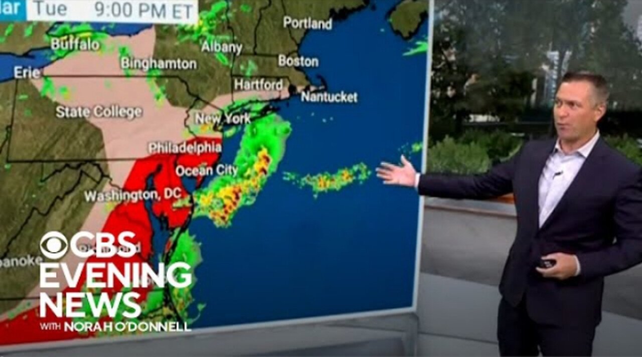 Storms continue in the East as the South deals with record heat