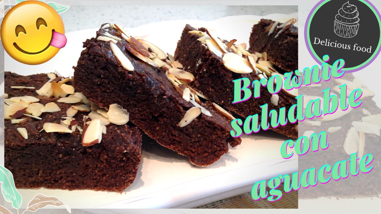 EL MEJOR Brownie 🍫 SALUDABLE Con Aguacate 😍 ¡¡ RIQUÍSIMO !! 😋