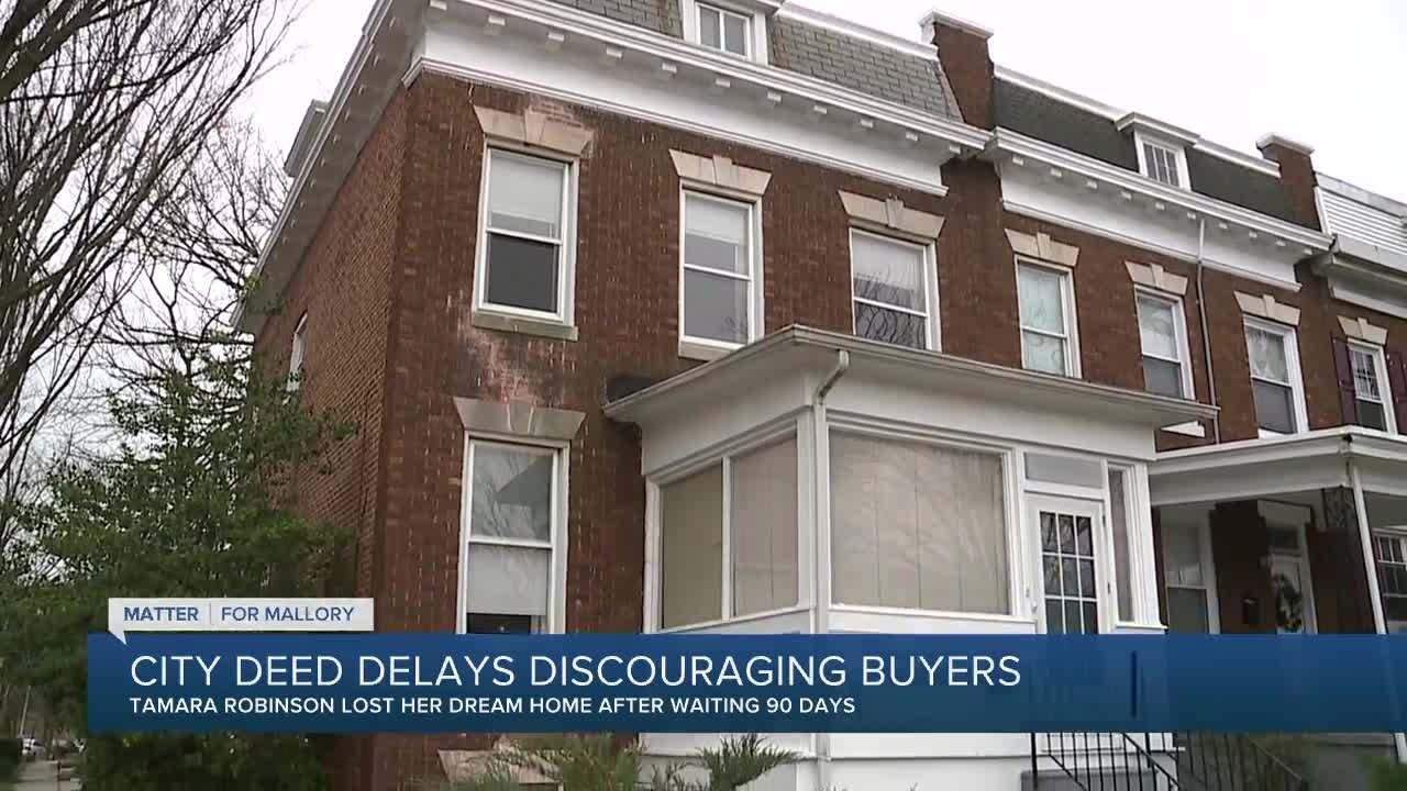 Home buyer crushed after Baltimore City deed processing delays sabotage real estate deal