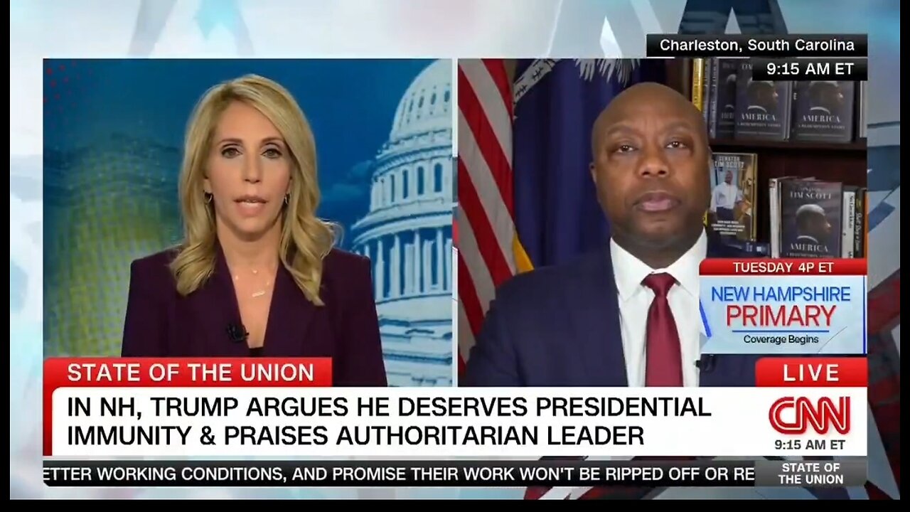 Sen Tim Scott: 99% of January 6th Americans Were Peaceful