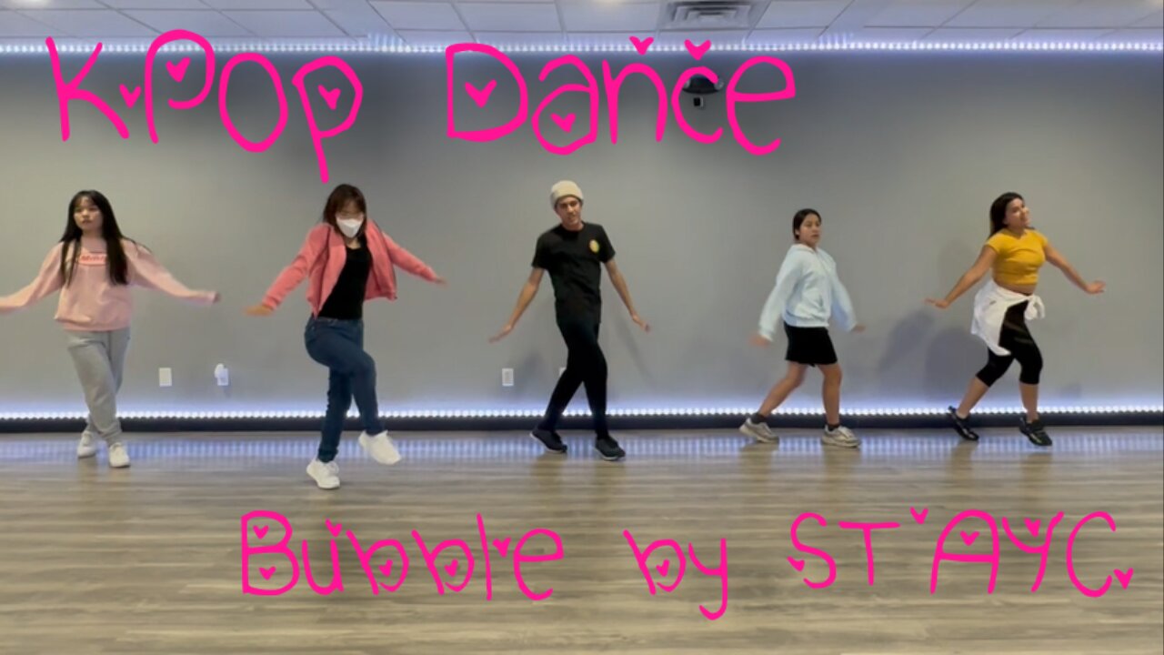 KPop Dance Class Bubble by STAYC Las Vegas