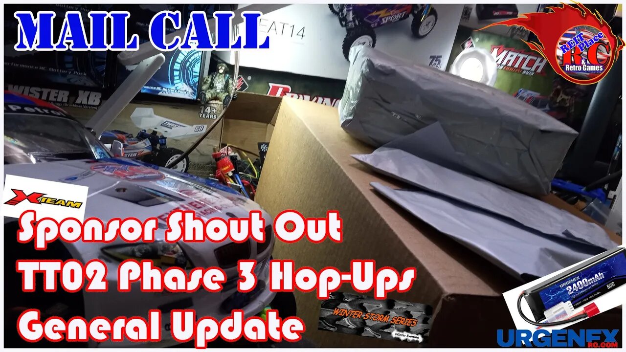 TT02 Phase 3 - Hop-Ups Plan and Path our next Push - Mail Call - Sponsor Shout Out and Big Thanks