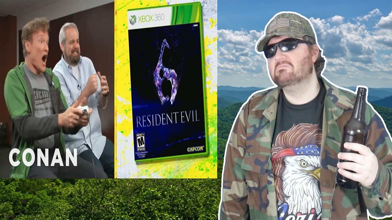 Clueless Gamer: Conan O'Brien Reviews "Resident Evil 6" - Conan On TBS - Reaction! (BBT)