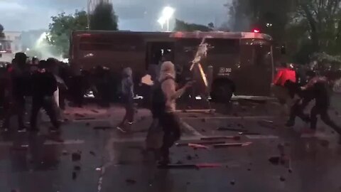 Golpe militar 2022 Cidade em chamas