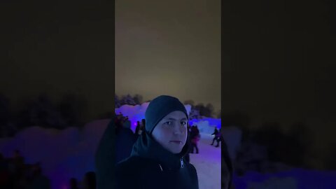 A CASTLE MADE OF ICE!!!! Minnesota Winter Wonderland Ice Castles Part 4
