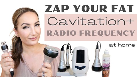 Cavitation + RF- Spot reduce fat!