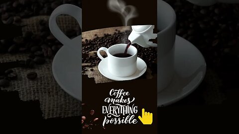 Everything is possible with coffee #goodmorning