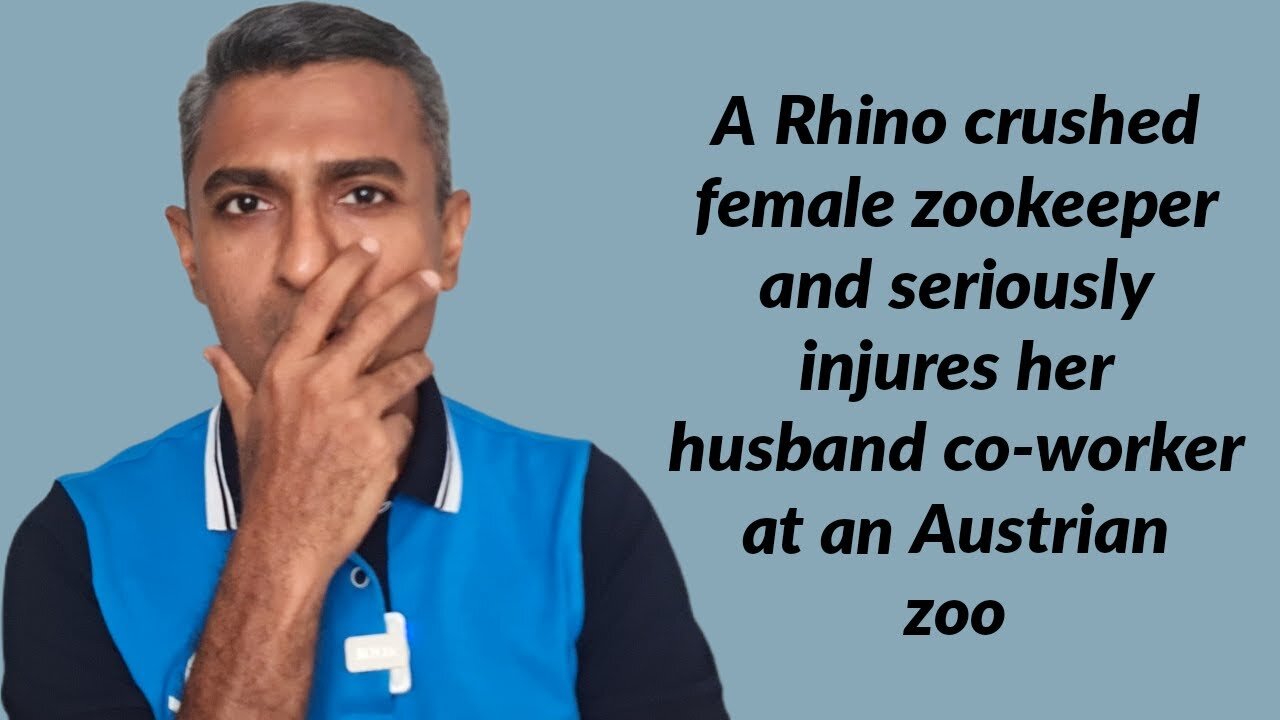 Rhino crushed female zookeeper and seriously injures her husband co-worker at an Austrian zoo