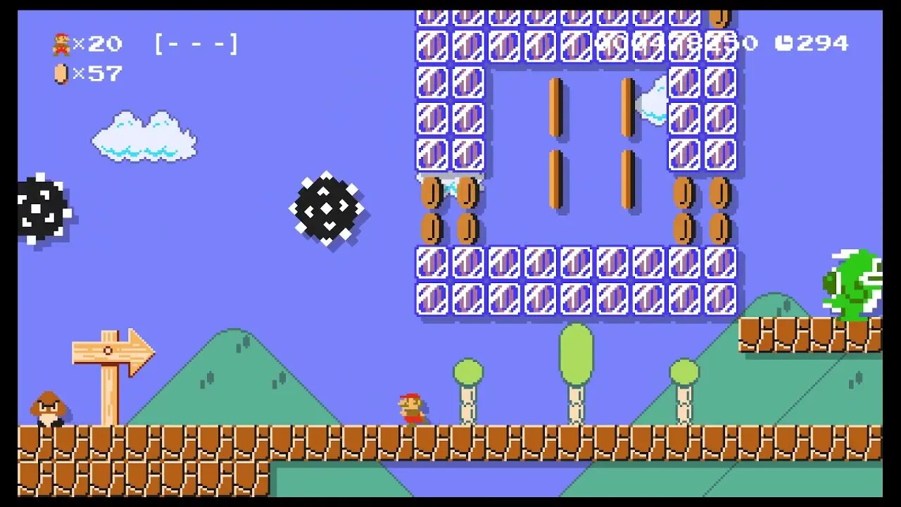 Mario Maker 2 Road to 1000, If I die the video ends 13