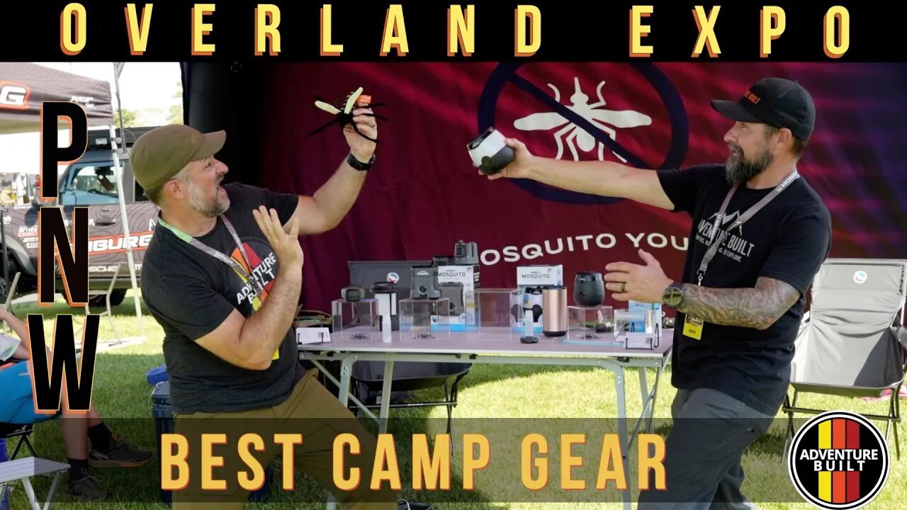 BEST CAMP GEAR | OVERLAND EXPO PNW 2023 | DMOS, THERMACELL, NEXT JUMP, LIZARD SKIN