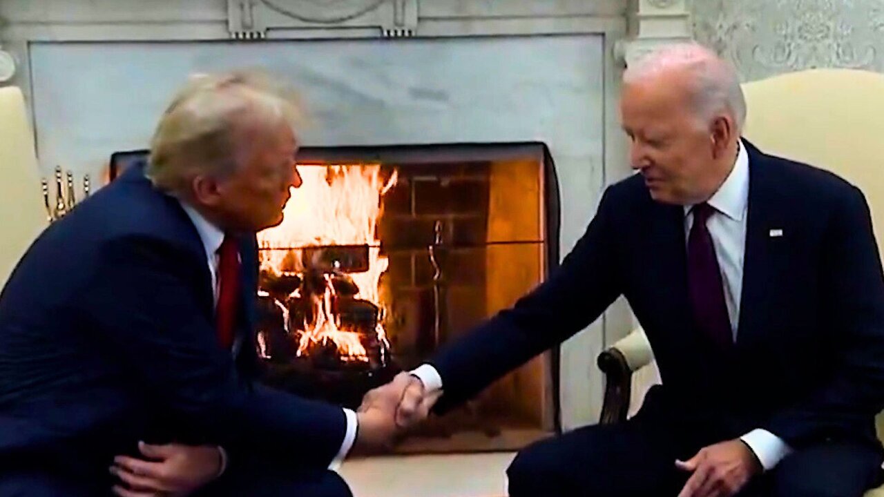 Biden Welcomes Trump Back to the White House: