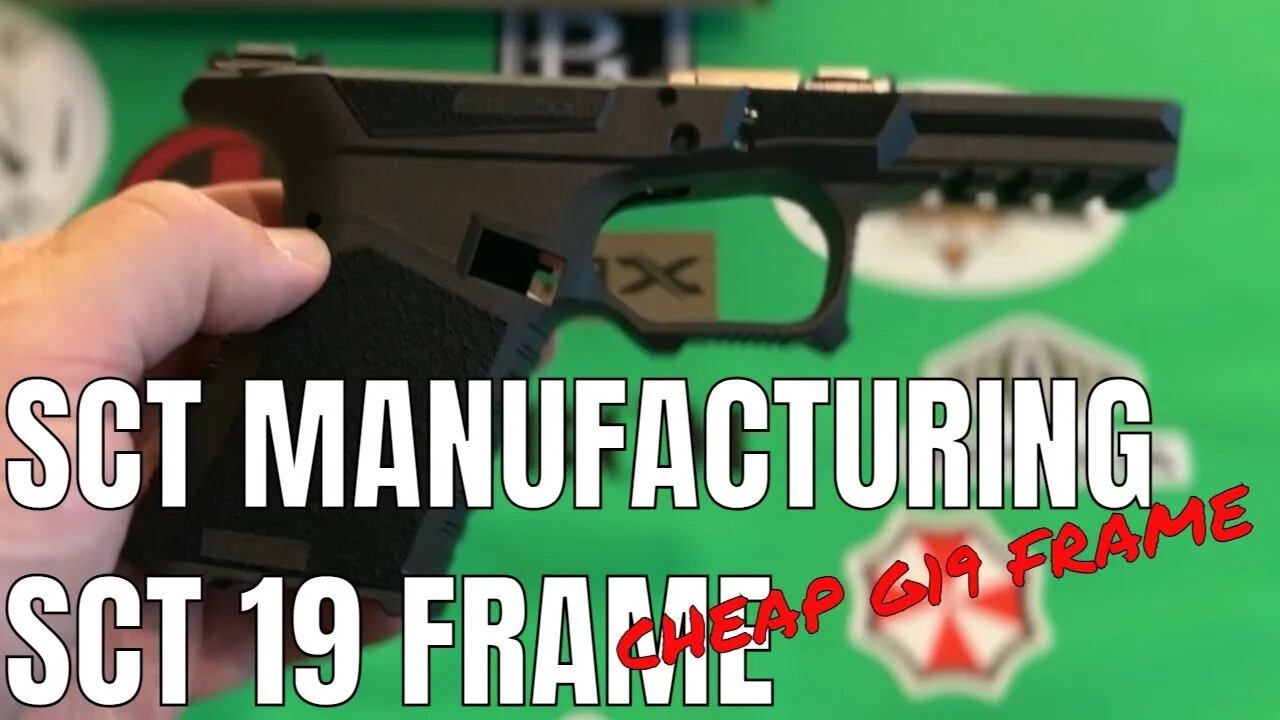 Check Out This Awesome Unboxing Of The Sct Manufacturing Sct 19 G19 Frame!