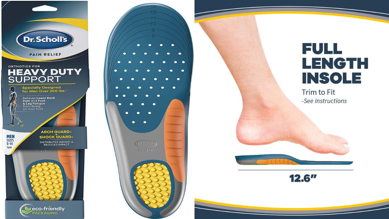 Dr. Scholl's Heavy Duty Support Pain Relief Orthotics