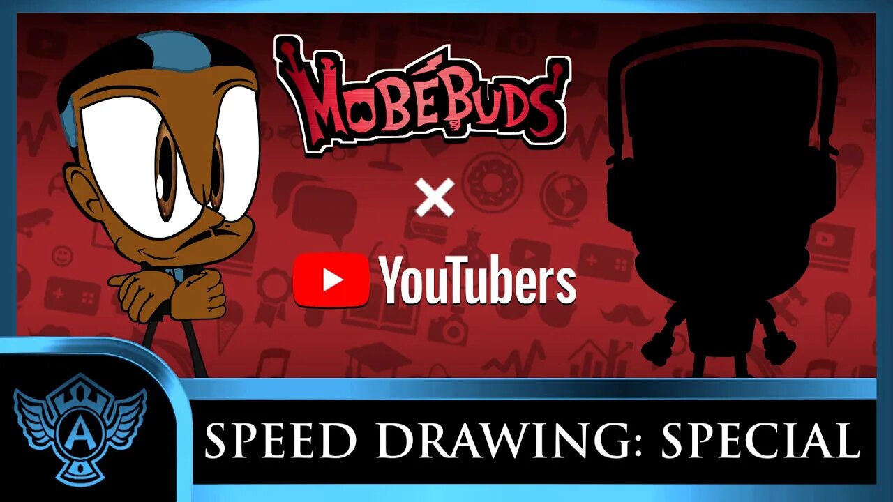 Speed Drawing Special: YouTubers - A.T. Andrei Thomas | Mobebuds Style -Birthday on August 24th 2023