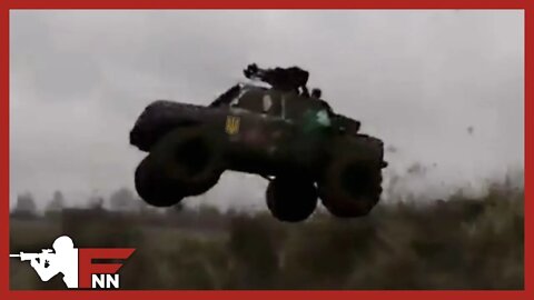 Ghost of Kyiv Destroys Entire Russian Armored Column with Lada Technical (FNN)