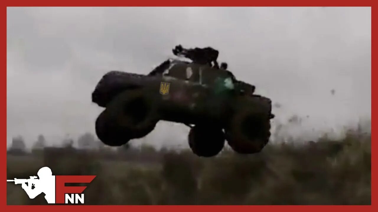 Ghost of Kyiv Destroys Entire Russian Armored Column with Lada Technical (FNN)