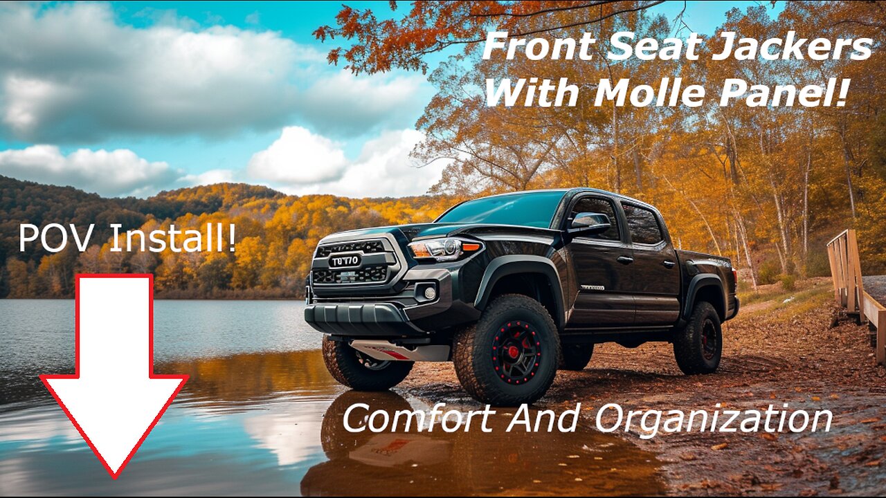 Tacoma | Seat Jackers With Molle Panel | POV Install | Save Your Back! | FRONT MULTI MOUNT PANEL!