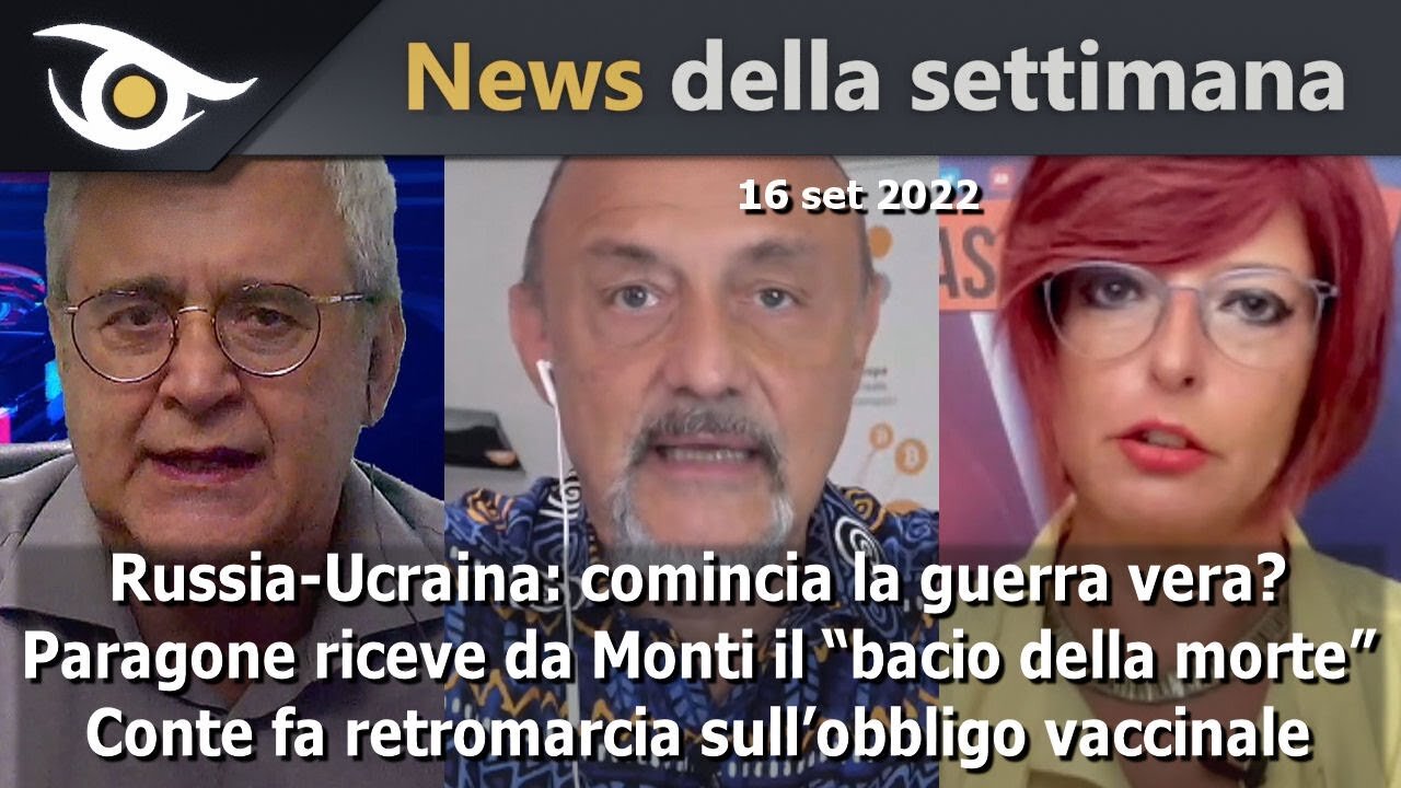 News della settimana (16 set 2022)