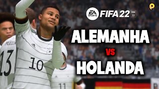 Fifa 22 - Alemanha x Holanda