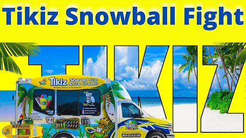 Online Order Tiki Snowball Fight