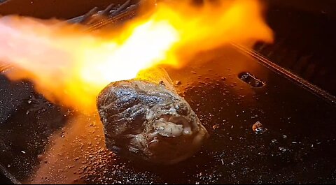 flamethrower in action