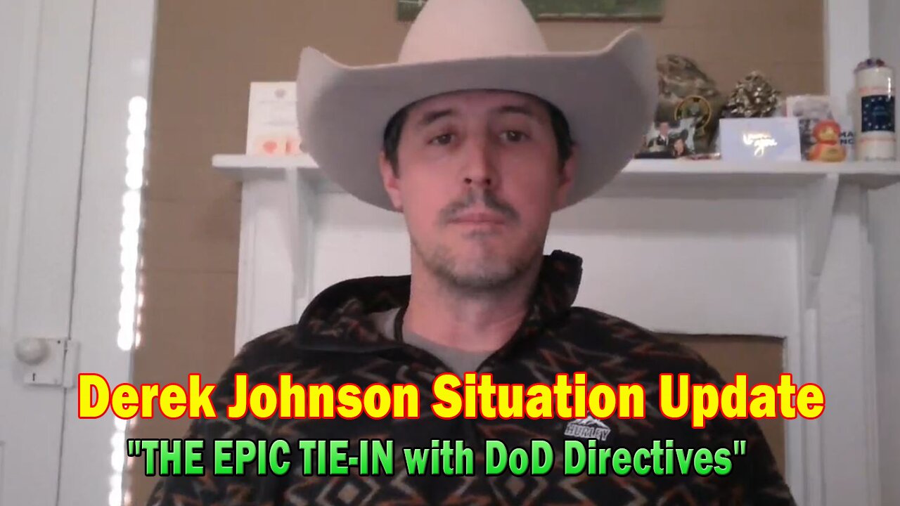 Derek Johnson Situation Update Nov 23: "THE EPIC TIE-IN with DoD Directives"