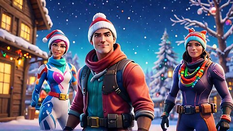 Fortnite Winterfest Event - Best Streamer!