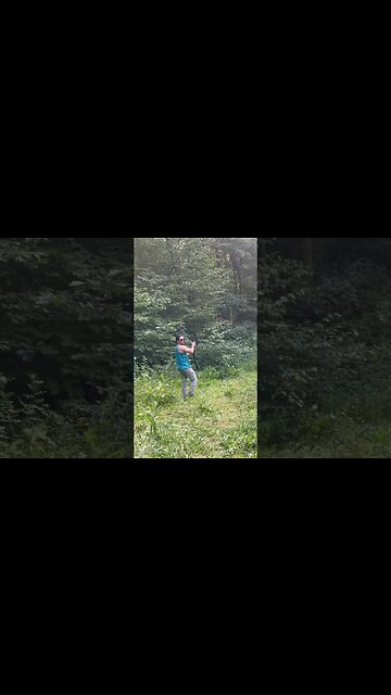 Target Practice in the woods