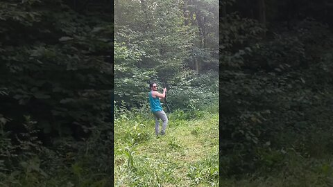 Target Practice in the woods