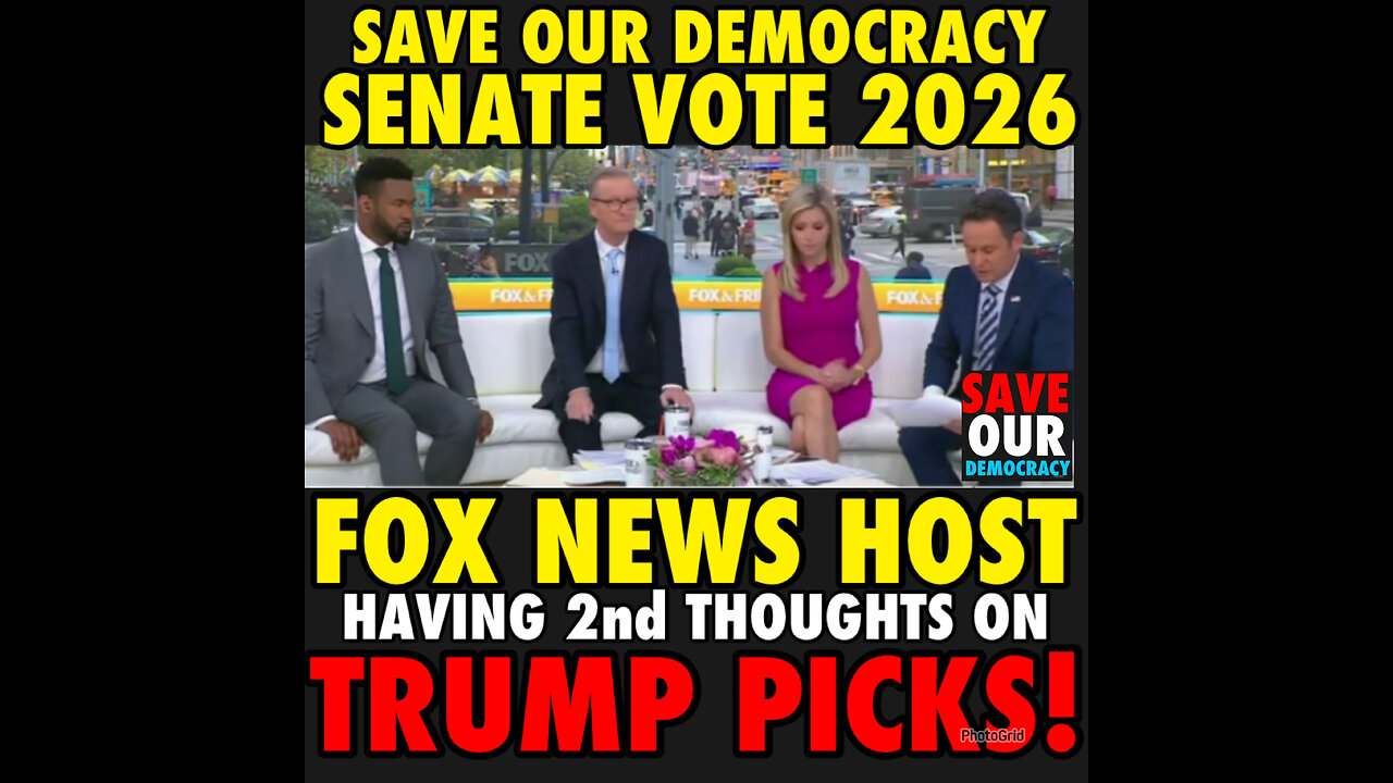 SOD #37 Fox host a discussion on Trump’s AG Picks