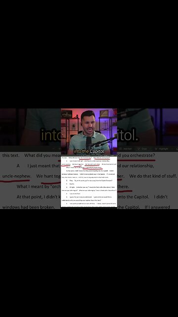 Ray Epps "ORCHESTRATED It" #shorts