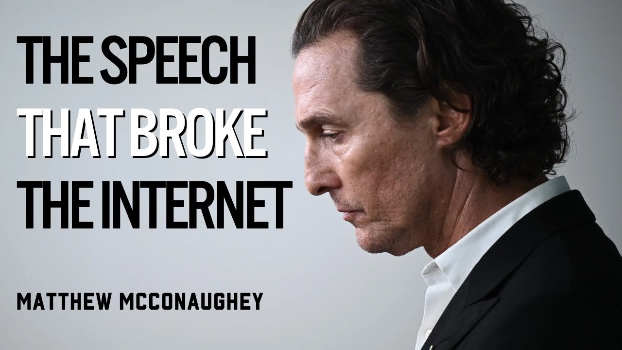 5 Minutes for the Next 50 Years - Mathhew McConaughey Motivational Speech |👤 Life Advice