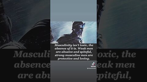 Masculinity isn’t toxic!