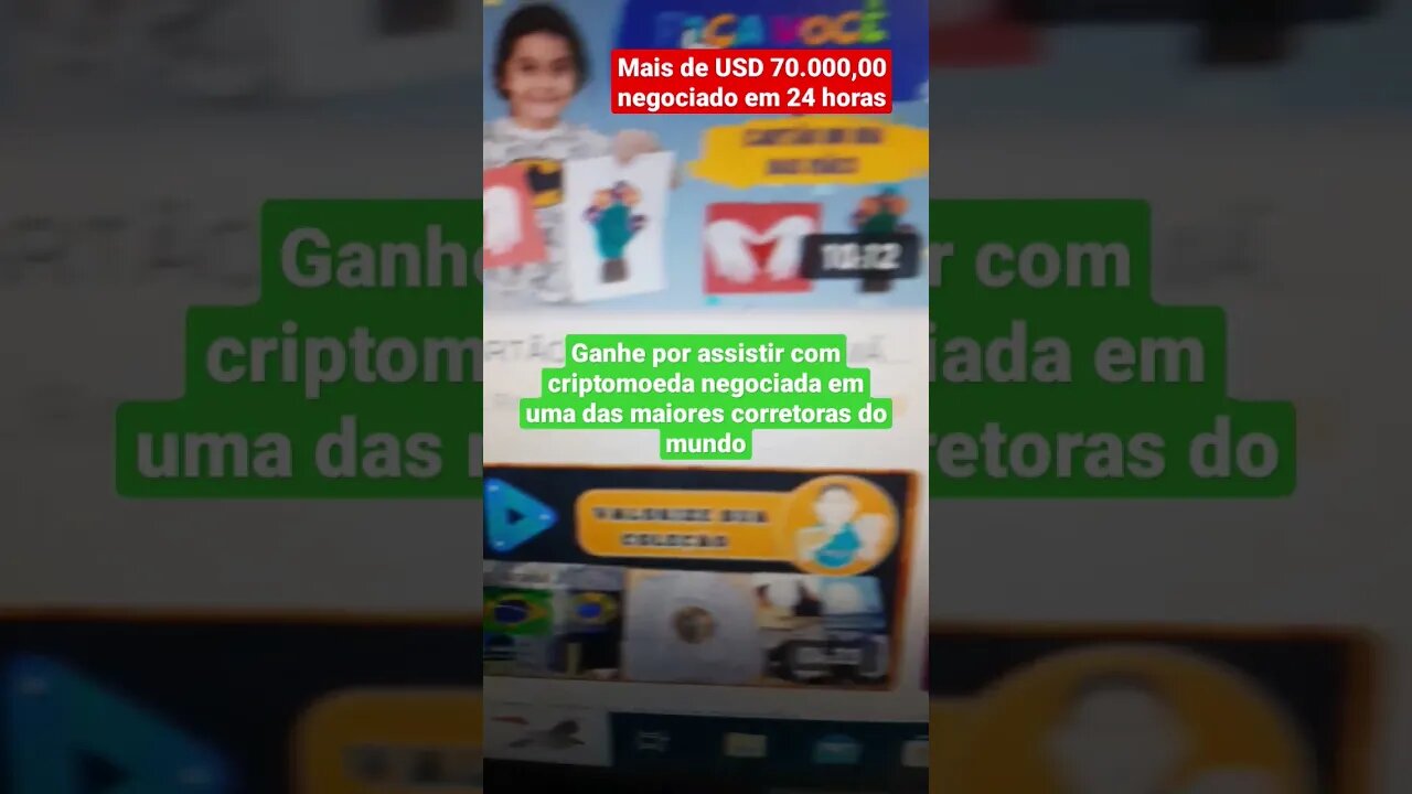 Ganhe por assistir vídeos #criptofácil #ganhecripto
