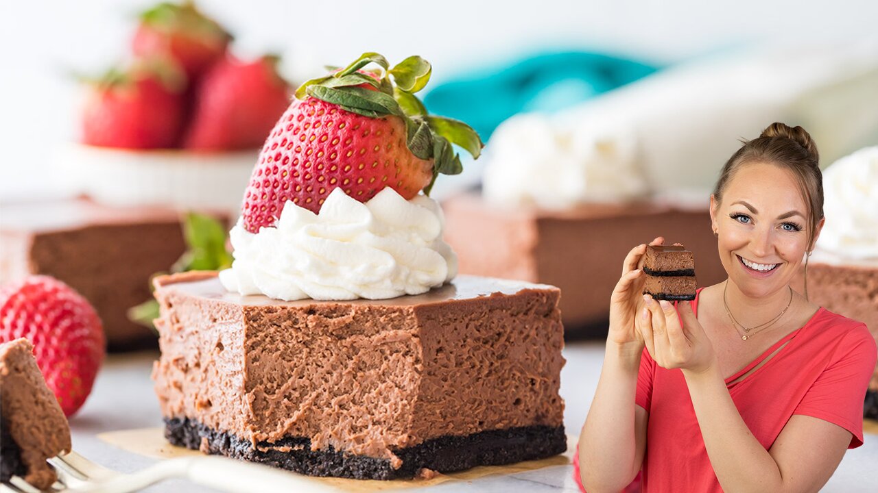 Chocolate Cheesecake Bars
