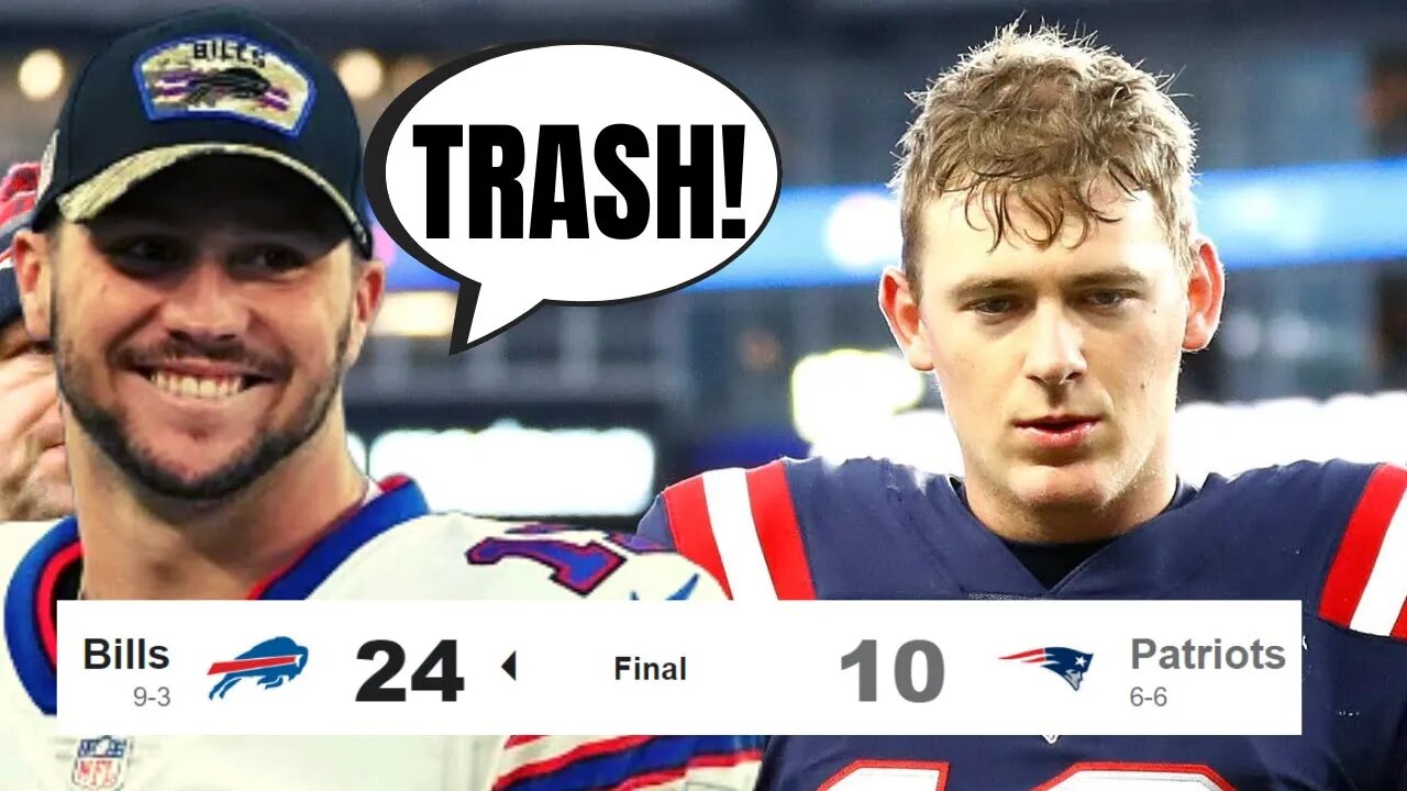 Josh Allen And The Bills DOMINATE The Patriots On Thursday Night Football