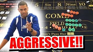 🔥WINNING BIG!!🔥 30 Roll Craps Challenge - WIN BIG or BUST #293