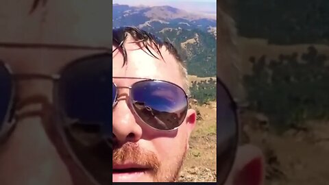 Ukraine War Guy: The Silencer in 70 MPH Winds in the mountains in Cali! Check out my channel!