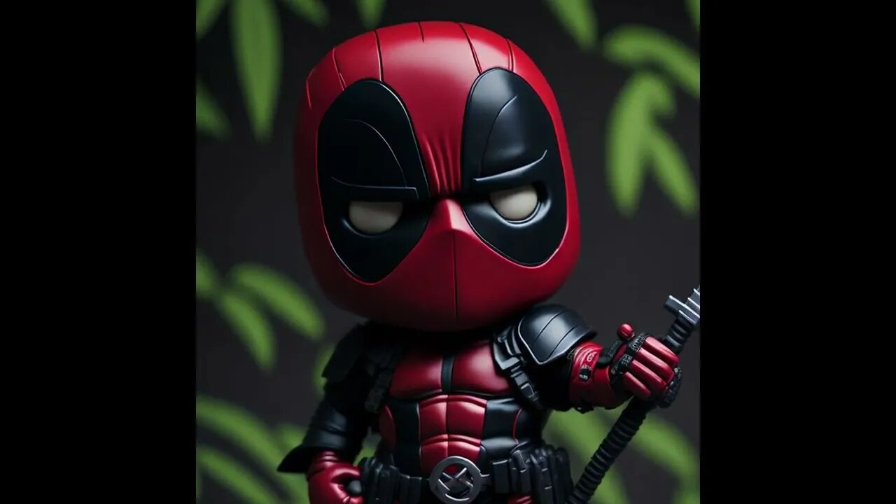 Cute and Kawaii Chibi Deadpool