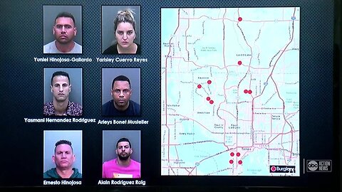 Suspects arrested in connection with dozens of burglaries across Tampa Bay