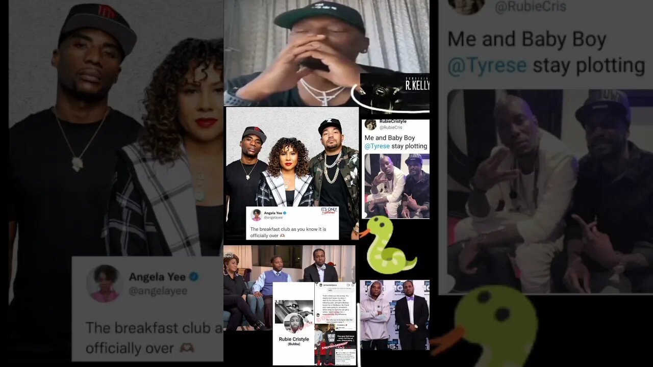 Tyrese crying on IG, DJ Envy accuses him of disrespecting his wife trying to flirt, Bubba Vibes