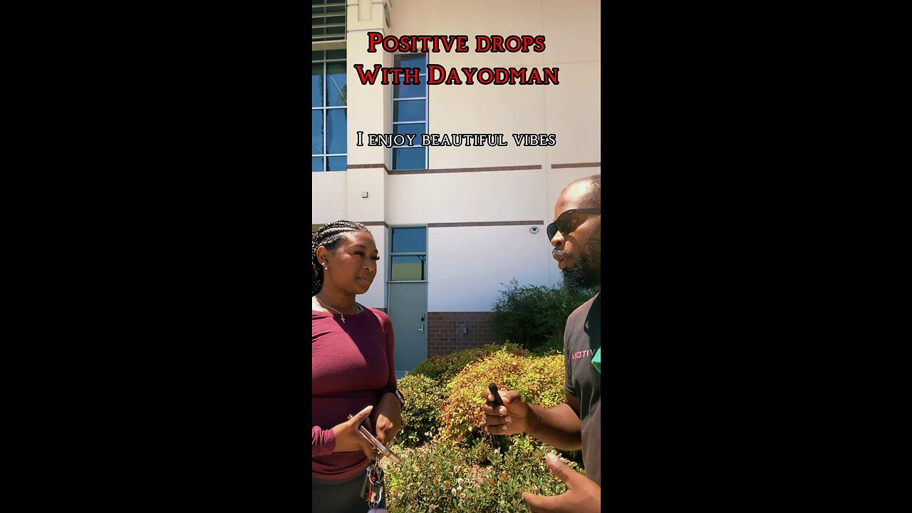I Enjoy Beautiful Vibes #dayodman #motivation #eeyayyahh #motivationalspeaker #positivity